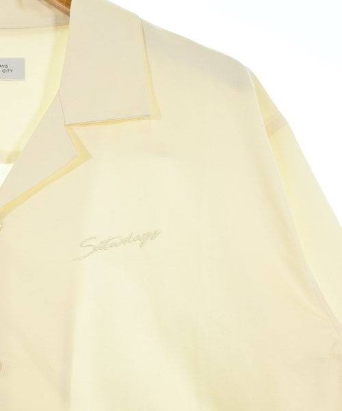 SATURDAYS NEW YORK CITY（サタデーズニューヨークシティー）カジュアルシャツ 白 サイズ:XL メンズ/2200675344050