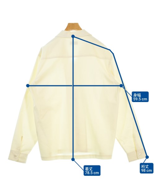 SATURDAYS NEW YORK CITY（サタデーズニューヨークシティー）カジュアルシャツ 白 サイズ:XL メンズ/2200675344050