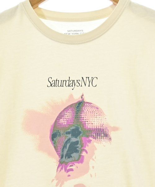 SATURDAYS NEW YORK CITY（サタデーズニューヨークシティー）Tシャツ・カットソー ベージュ サイズ:M メンズ/2200684056241