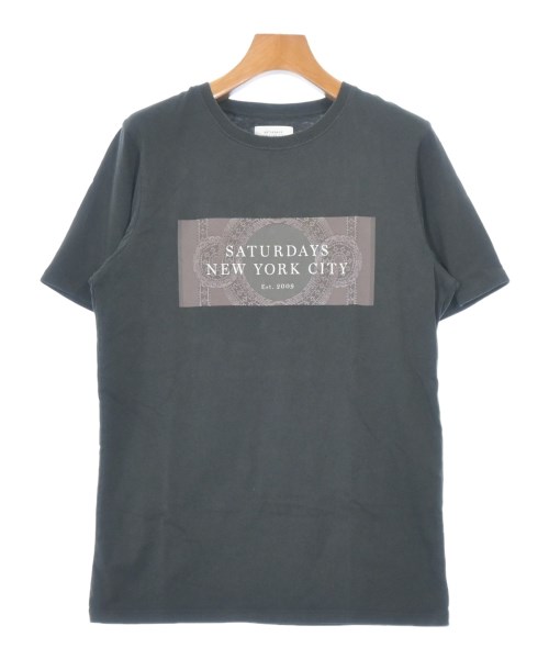 SATURDAYS NEW YORK CITY(サタデーズニューヨークシティー)Tシャツ・カットソー 黒 サイズ:S/2200691846088