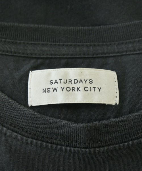 SATURDAYS NEW YORK CITY（サタデーズニューヨークシティー）Tシャツ・カットソー 黒 サイズ:S レディース/2200691846088
