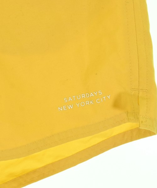 SATURDAYS NEW YORK CITY（サタデーズニューヨークシティー）ショートパンツ 黄 サイズ:XL メンズ/2200695748128