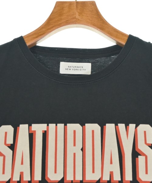 SATURDAYS NEW YORK CITY（サタデーズニューヨークシティー）Tシャツ・カットソー 黒 サイズ:XS レディース/2200694917082