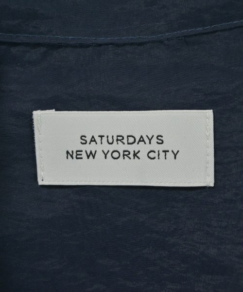 SATURDAYS NEW YORK CITY（サタデーズニューヨークシティー）カジュアルシャツ 紺 サイズ:XS レディース/2200697012043