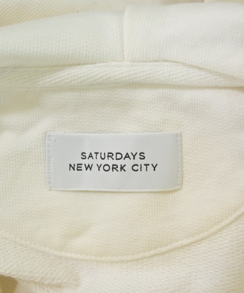 SATURDAYS NEW YORK CITY（サタデーズニューヨークシティー）パーカー 白 サイズ:F レディース/2200694464012