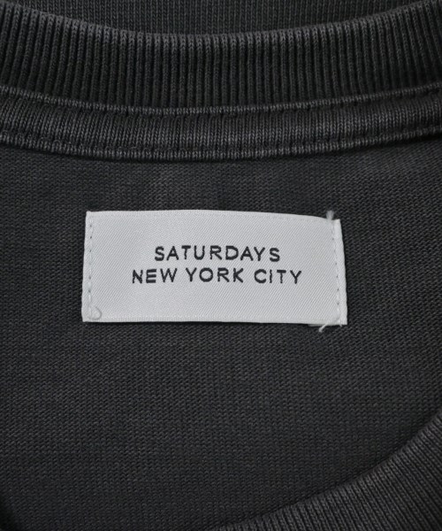 SATURDAYS NEW YORK CITY（サタデーズニューヨークシティー）Tシャツ・カットソー 黒 サイズ:S メンズ/2200695845346