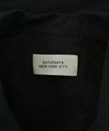 SATURDAYS NEW YORK CITY（サタデーズニューヨークシティー）カジュアルシャツ 黒 サイズ:S メンズ/2200652948080
