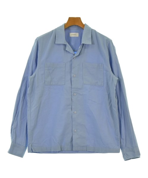 SATURDAYS NEW YORK CITY(サタデーズニューヨークシティー)カジュアルシャツ 青 サイズ:S/2200652948097