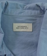 SATURDAYS NEW YORK CITY（サタデーズニューヨークシティー）カジュアルシャツ 青 サイズ:S メンズ/2200652948097