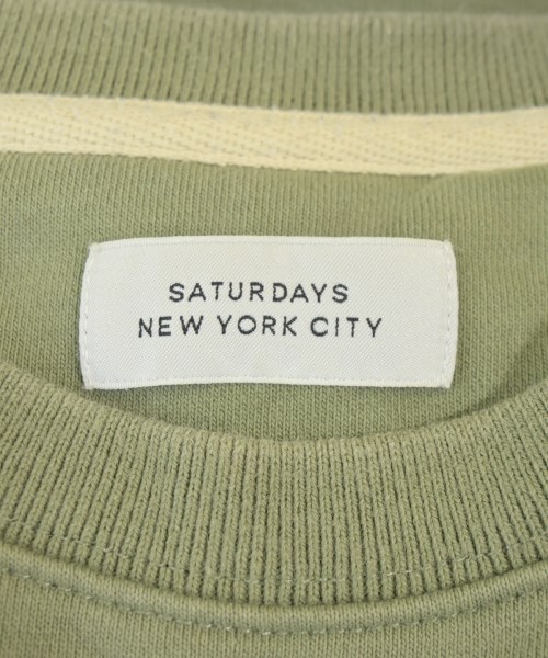 SATURDAYS NEW YORK CITY（サタデーズニューヨークシティー）スウェット カーキ サイズ:M メンズ/2200654393307