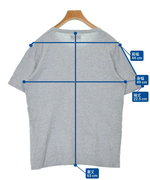 SATURDAYS NEW YORK CITY（サタデーズニューヨークシティー）Tシャツ・カットソー グレー サイズ:M メンズ/2200655923053