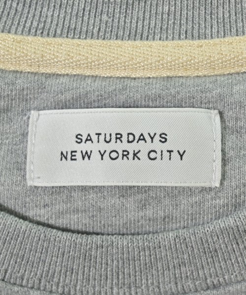 SATURDAYS NEW YORK CITY（サタデーズニューヨークシティー）スウェット グレー サイズ:S メンズ/2200713792195
