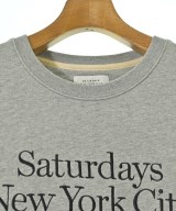 SATURDAYS NEW YORK CITY（サタデーズニューヨークシティー）スウェット グレー サイズ:S メンズ/2200713792195