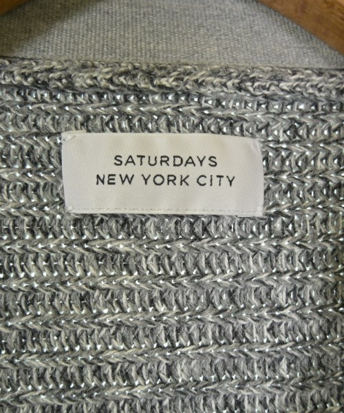 SATURDAYS NEW YORK CITY（サタデーズニューヨークシティー）カーディガン グレー サイズ:S メンズ/2200712697279