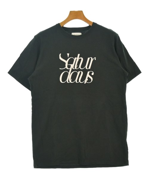 SATURDAYS NEW YORK CITY(サタデーズニューヨークシティー)Tシャツ・カットソー 黒 サイズ:L/2200630508190