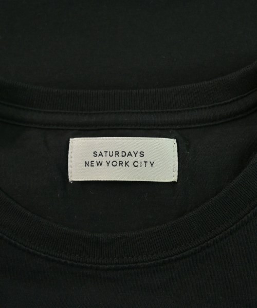 SATURDAYS NEW YORK CITY（サタデーズニューヨークシティー）Tシャツ・カットソー 黒 サイズ:L メンズ/2200630508190