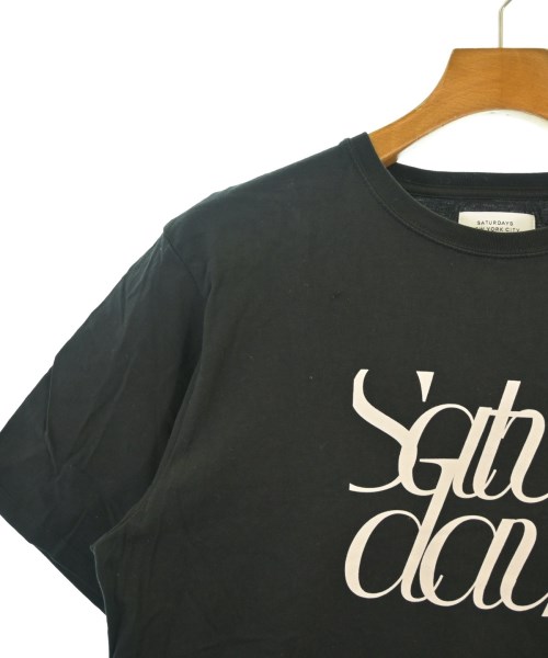 SATURDAYS NEW YORK CITY（サタデーズニューヨークシティー）Tシャツ・カットソー 黒 サイズ:L メンズ/2200630508190