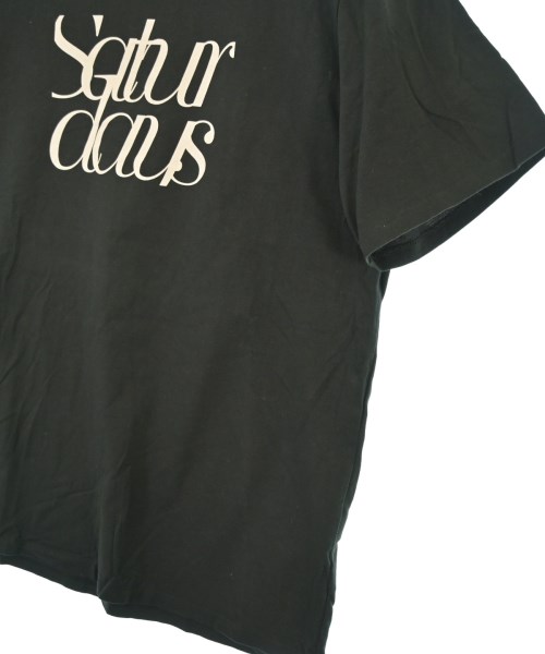 SATURDAYS NEW YORK CITY（サタデーズニューヨークシティー）Tシャツ・カットソー 黒 サイズ:L メンズ/2200630508190