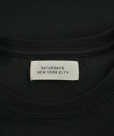 SATURDAYS NEW YORK CITY（サタデーズニューヨークシティー）Tシャツ・カットソー 黒 サイズ:L メンズ/2200630508190