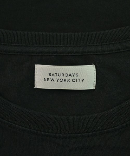 SATURDAYS NEW YORK CITY（サタデーズニューヨークシティー）Tシャツ・カットソー 黒 サイズ:XL メンズ/2200630508220