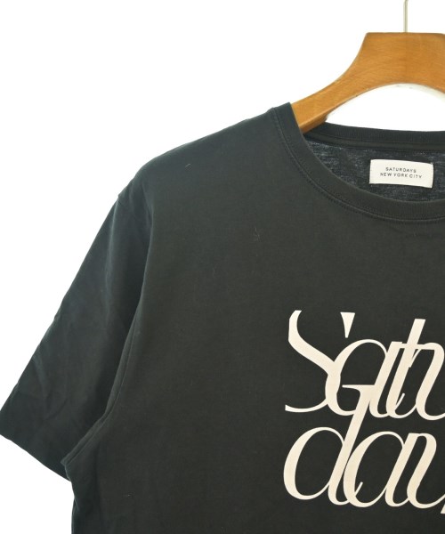 SATURDAYS NEW YORK CITY（サタデーズニューヨークシティー）Tシャツ・カットソー 黒 サイズ:XL メンズ/2200630508220