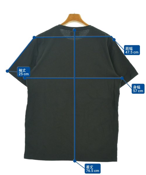 SATURDAYS NEW YORK CITY（サタデーズニューヨークシティー）Tシャツ・カットソー 黒 サイズ:XL メンズ/2200630508220