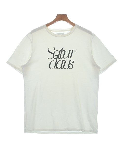 SATURDAYS NEW YORK CITY(サタデーズニューヨークシティー)Tシャツ・カットソー 白 サイズ:XL/2200630508237