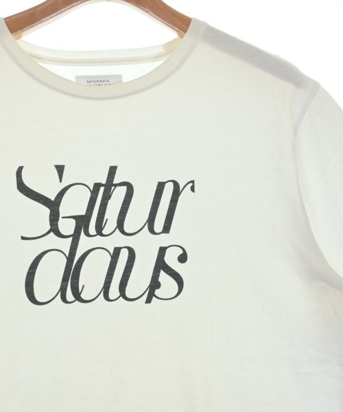 SATURDAYS NEW YORK CITY（サタデーズニューヨークシティー）Tシャツ・カットソー 白 サイズ:XL メンズ/2200630508237