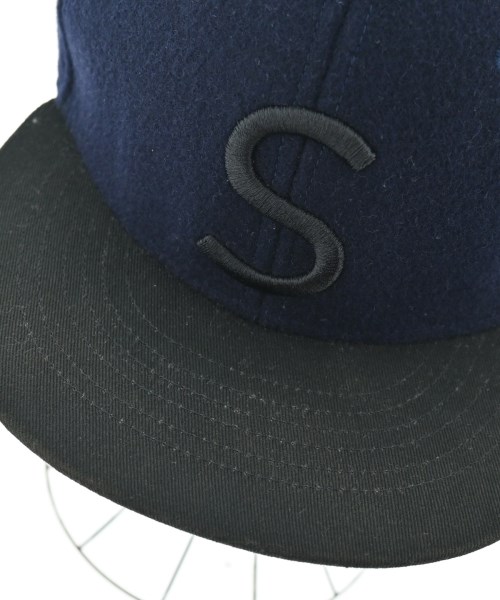 SATURDAYS NEW YORK CITY（サタデーズニューヨークシティー）キャップ 紺 サイズ:L/XL メンズ/2200630508329
