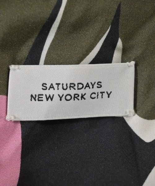 SATURDAYS NEW YORK CITY（サタデーズニューヨークシティー）カジュアルシャツ 黒 サイズ:-(L位) メンズ/2200639335445
