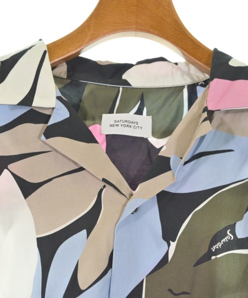 SATURDAYS NEW YORK CITY（サタデーズニューヨークシティー）カジュアルシャツ 黒 サイズ:-(L位) メンズ/2200639335445