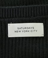 SATURDAYS NEW YORK CITY（サタデーズニューヨークシティー）ニット・セーター 黒 サイズ:XL メンズ/2200650656048