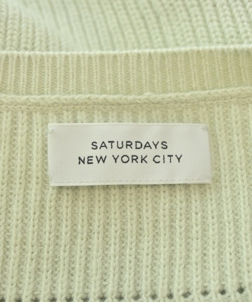 SATURDAYS NEW YORK CITY（サタデーズニューヨークシティー）ニット・セーター 緑 サイズ:XL メンズ/2200650656055