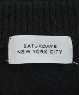SATURDAYS NEW YORK CITY（サタデーズニューヨークシティー）ニット・セーター 黒 サイズ:M メンズ/2200651970112