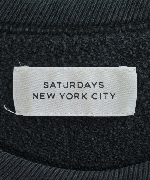 SATURDAYS NEW YORK CITY（サタデーズニューヨークシティー）スウェット 黒 サイズ:S メンズ/2200651970129