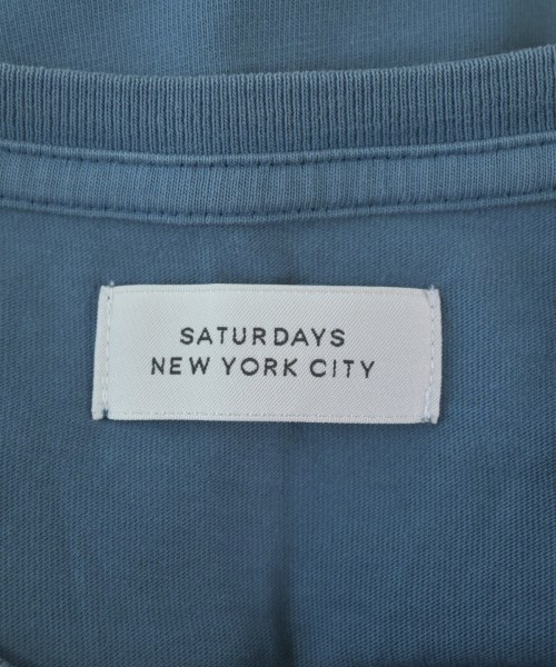 SATURDAYS NEW YORK CITY（サタデーズニューヨークシティー）Tシャツ・カットソー 青 サイズ:S レディース/2200653405087