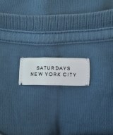 SATURDAYS NEW YORK CITY（サタデーズニューヨークシティー）Tシャツ・カットソー 青 サイズ:S レディース/2200653405087