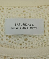 SATURDAYS NEW YORK CITY（サタデーズニューヨークシティー）Tシャツ・カットソー 白 サイズ:M レディース/2200704895034