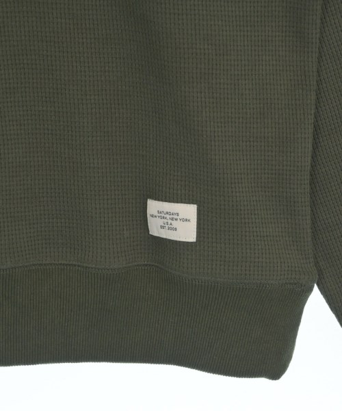 SATURDAYS NEW YORK CITY（サタデーズニューヨークシティー）Tシャツ・カットソー カーキ サイズ:L メンズ/2200664503055