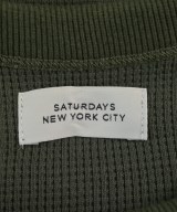 SATURDAYS NEW YORK CITY（サタデーズニューヨークシティー）Tシャツ・カットソー カーキ サイズ:L メンズ/2200664503055