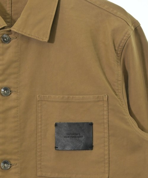 SATURDAYS NEW YORK CITY（サタデーズニューヨークシティー）カバーオール 茶 サイズ:M メンズ/2200663861064