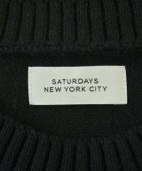 SATURDAYS NEW YORK CITY（サタデーズニューヨークシティー）ニット・セーター 黒 サイズ:L メンズ/2200663861149