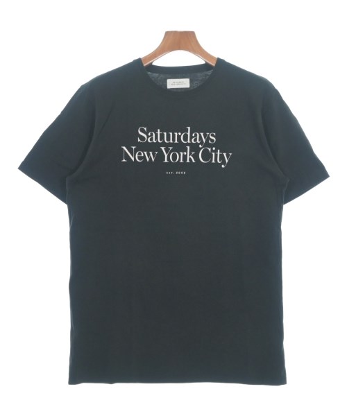 SATURDAYS NEW YORK CITY(サタデーズニューヨークシティー)Tシャツ・カットソー 黒 サイズ:L/2200663861187