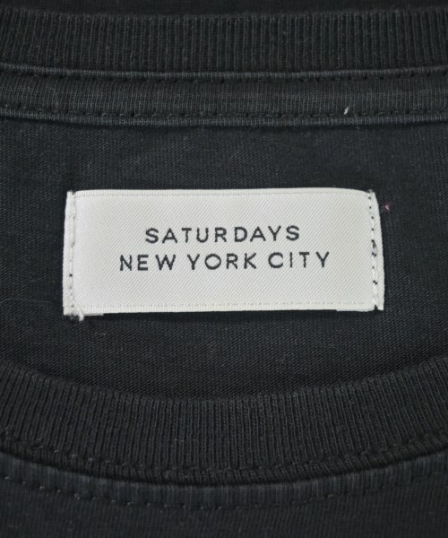 SATURDAYS NEW YORK CITY（サタデーズニューヨークシティー）Tシャツ・カットソー 黒 サイズ:L メンズ/2200663861187