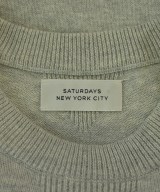SATURDAYS NEW YORK CITY（サタデーズニューヨークシティー）ニット・セーター グレー サイズ:XS レディース/2200666240026