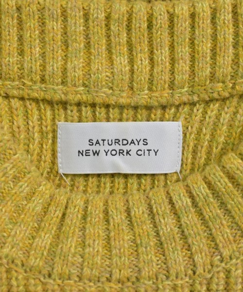 SATURDAYS NEW YORK CITY（サタデーズニューヨークシティー）ニット・セーター 黄 サイズ:XS レディース/2200723518020