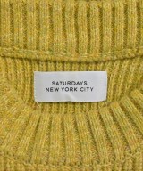 SATURDAYS NEW YORK CITY（サタデーズニューヨークシティー）ニット・セーター 黄 サイズ:XS レディース/2200723518020