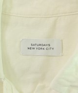 SATURDAYS NEW YORK CITY（サタデーズニューヨークシティー）カジュアルシャツ 白 サイズ:XS メンズ/2200729294058