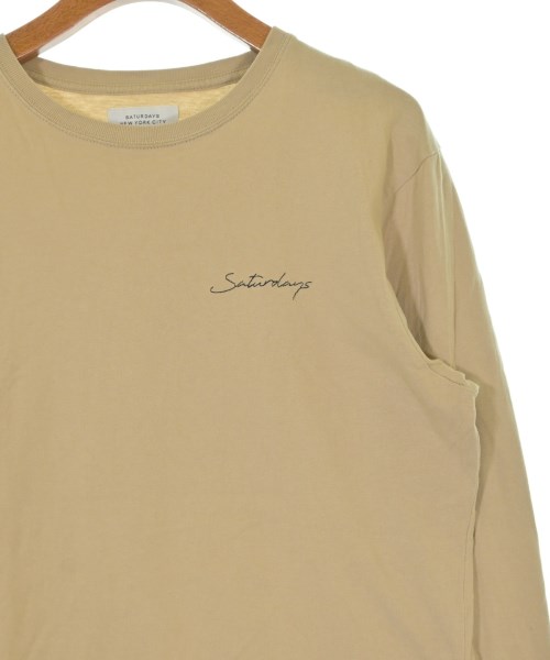 SATURDAYS NEW YORK CITY（サタデーズニューヨークシティー）Tシャツ・カットソー ベージュ サイズ:S レディース/2200735485068