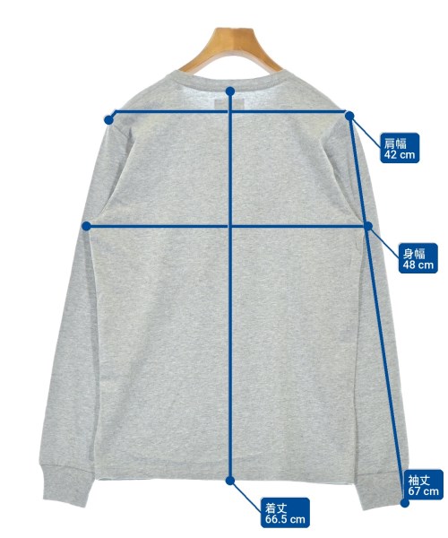 SATURDAYS NEW YORK CITY（サタデーズニューヨークシティー）Tシャツ・カットソー グレー サイズ:S メンズ/2200721381114